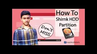কিভাবে C ডাইভ থেকে পার্টিশন বের করবেন How to Shrink Hdd Partition । Shrink Hard Disk Extend Disk
