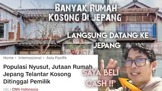 Begini Faktanya  !! Banyak rumah Kosong di Jepang