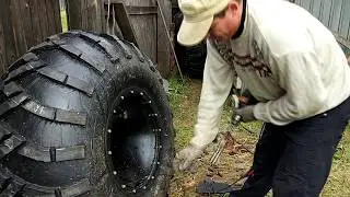 cutting the tread on the VI 3