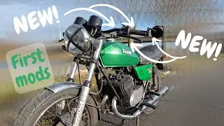 Benelli 250 2C - First mods!