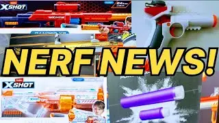 NERF NEWS! 2024 Blaster Name Leaks, X-Shot reskins, and NEW darts!