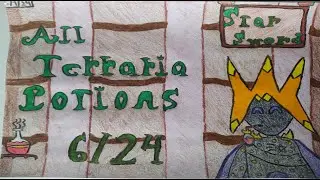 All Potions Obtained (All Items Journey) [6/24] Terraria 1.4.4