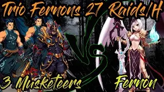 Fernon raids (3 man) 27 raids/h [Nostale US 2021]