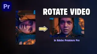 Adobe Premiere Pro Tutorial: How to Rotate a Video in English