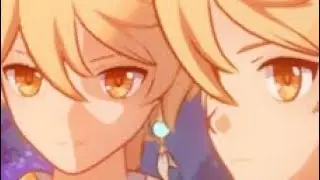 aether gets attacked mid-dialogue (Genshin Impact)