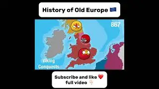 Countryballs - History of Old Europe 7 #countryballs #polandball #history #europe #eu #shorts