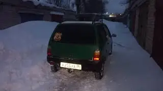 Бложик пытаемся пробраться в гараж после снегопада, а также распаковка паяльной станции и испытания