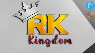 RK kingdom name professional logo design tutorial ll Android ll pixellab ll Sumit connoisseur ll2020