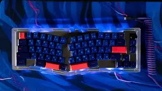Typing: TKSxRMI AndreaBT, Ergo stacked acrylic and BLE