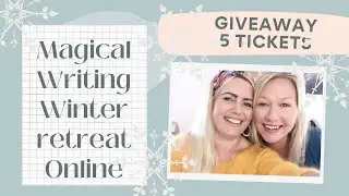 GIVEAWAY - Wanna win a ticket for our upcoming writing retreat on Zoom? (Value 300 euros)