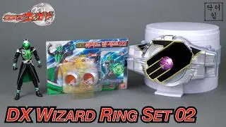 Kamen Rider Wizard DX Wizard Ring Set02 Review