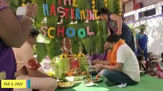 SARASWATHI DEVI PUJA || THE MASTERMINDS SCHOOL|| Suchitra