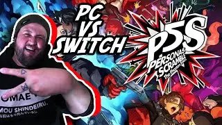 Persona 5 Strikers Switch VS PC Comparison
