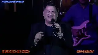 Decidido - Luis Santiago en vivo - Despues de 15 años sin demostrar su talento entona esta cancion
