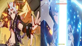 C0 Ayato vs C0 Itto Damage Comparison Genshin Impact Patch 2.6