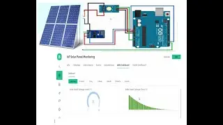 IoT Based Solar Panel Monitoring using Arduino Voltage Sensor Module | Online PV Panel Monitoring