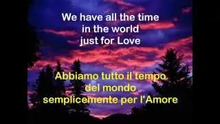 WE HAVE ALL THE TIME IN THE WORLD