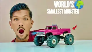 I Bought World Smallest RC Monster Car Unboxing & Track Test  - Chatpat toy tv