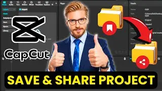 How To SAVE PROJECT In Capcut PC & Share It! (Easy Guide) (2025)
