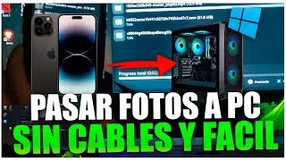 COMO PASAR TUS FOTOS DE IPHONE A PC WINDOWS FACIL -  VIDEOSY ARCHIVOS - PASAR SIN CABLES - 2025
