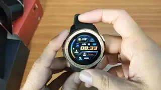 MT12  music storage smartwatch unboxing and quick menu view