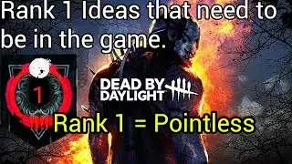 4 Cleaver Rank 1 Reward IDEAS  in Dead by Daylight  [SURVIVOR] [Terrible game]