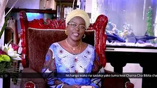 Mama Tunu Pinda; Mke wa Waziri Mkuu Mstaafu na Mdau wa Chama cha Biblia cha Tanzania;