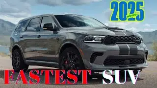 Top 10 Fastest SUVs in the World 2025 | Insane Speed Meets Luxury!