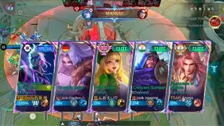 Moskov Gameplay | Maniac Gameplay ~ MLBB