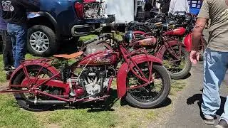 Indian 101 Scout Motorcycles. Antique Motorcycle Heaven?