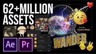 Premiere Pro and After Effects - Wander Plugin - Gifs, Emojis and SVGs