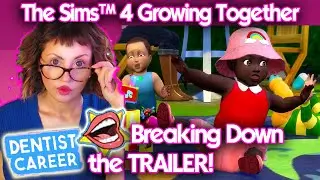 The Sims 4 Growing Together - Breaking Down the Trailer 💚 #thesims4 #growingtogether #mayworlddream