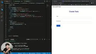Creating TODO app with CRUD api and mongoose database (LIVE 🛑) Day - 03
