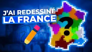 I REDREW the French REGIONS and DEPARTMENTS!