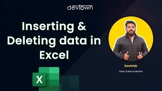 How to insert & delete columns in MS Excel