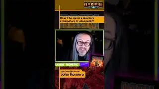 Cosa ti ha spinto a diventare game designer? Lo abbiamo chiesto a John Romero #videogiochi