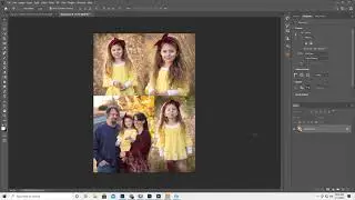 Making a Collage Template with the Frame Tool in Photoshop, layer mask, resize, place embedded, move