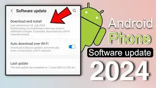How to set automatic software update in android phone 2024 || Mobile ka software update kaise kare