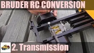 Bruder MB Sprinter RC conversion Part 2 - transmission