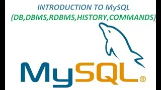 INTRODUCTION TO MySql COMMANDS