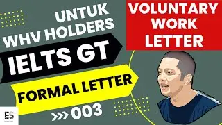 Kamu lagi persiapan WHV ke Aussie? Pelajari cara menulis surat Formal IELTS General Training ini.