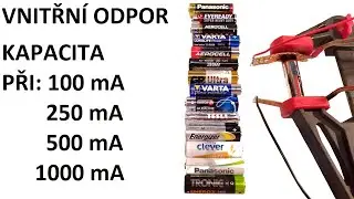 ZASTARALÉ VIDEO - Test 15 tužkových baterií