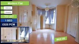 To Let 1 Bedroom Modern Flat Bedford MK40 2BE £525 PCM