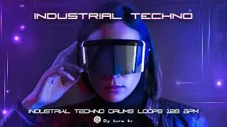 Industrial techno drums loops - 128 Bpm