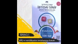 MİQ və sertifikasiya imtahanına dəstək! Sınaq 1