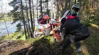На GR 500 с эндуриками, октябрь 2024