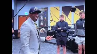 Deion Sanders individual meetings