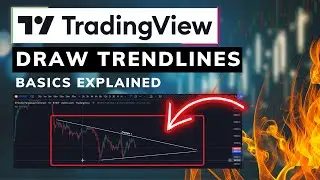 How To Draw Trendlines In Tradingview Tutorial