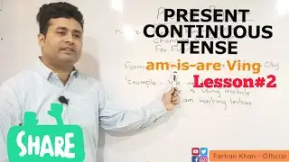 Present Progressive in English Grammar | 