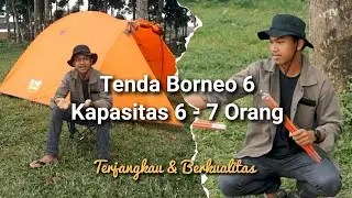 Review dan Cara Pasang Tenda Borneo 6 | Review Produk #tendaborneo6 #greatoutdoor